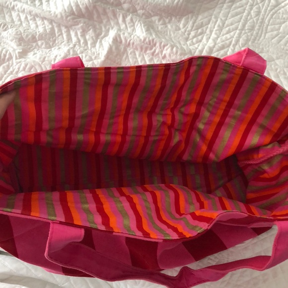 VICTORIA’S SECRET | Striped Tote Bag - Picture 2 of 4